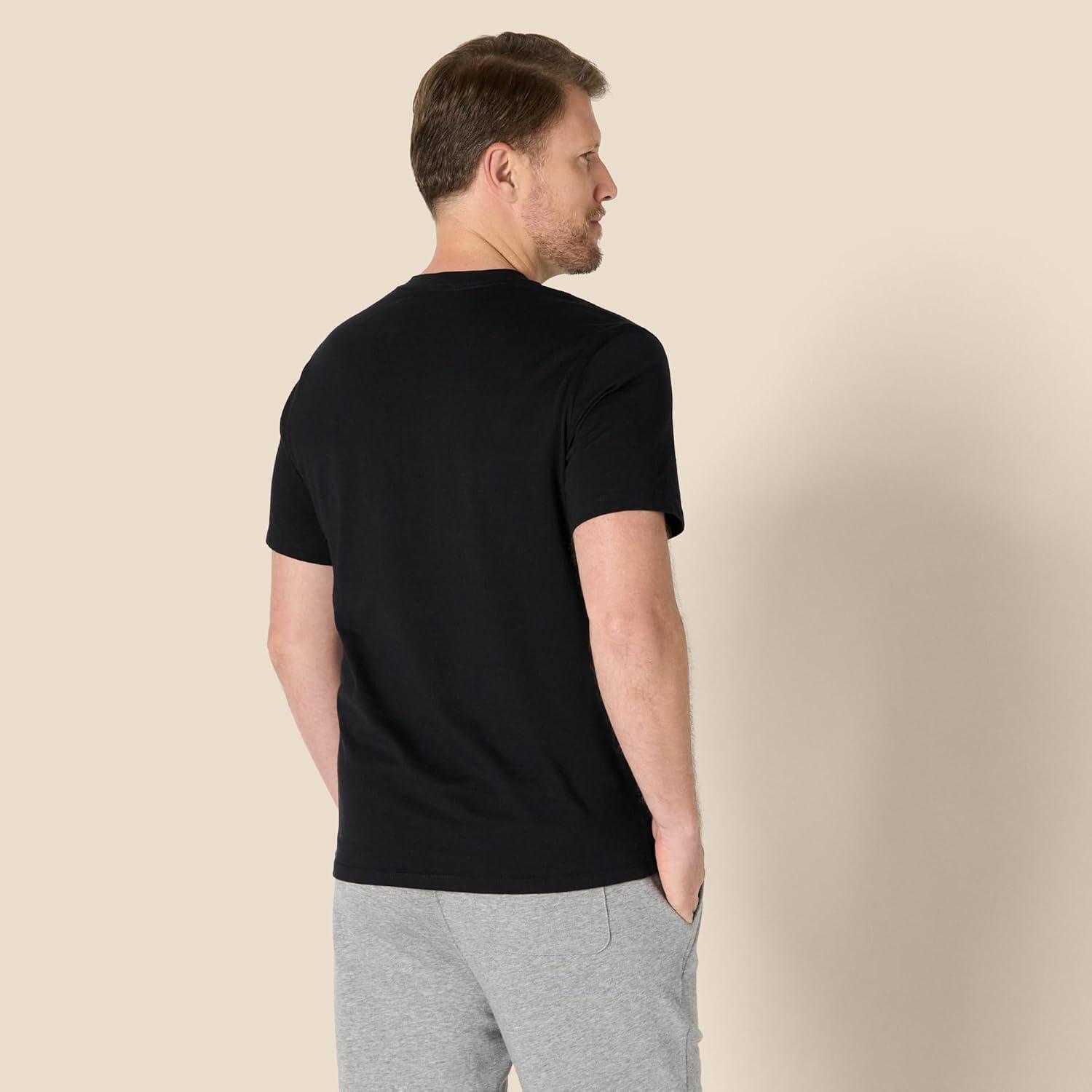 imageAmazon Essentials Mens Relaxed Fit TShirtBlack