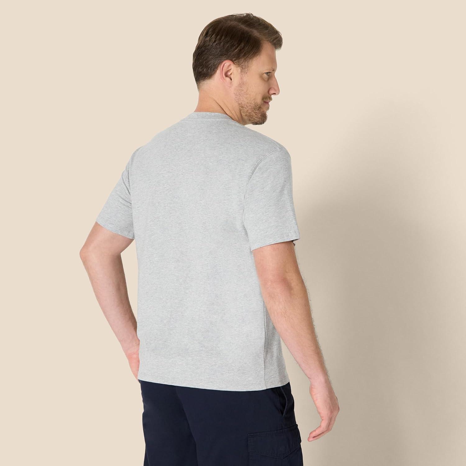 imageAmazon Essentials Mens Relaxed Fit TShirtMedium Grey Heather