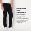 imageAmazon Essentials Mens Low Stretch Slim Straight JeanBlack