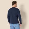 imageAmazon Essentials Mens Relaxed Fit Long Sleeve TShirtNavy