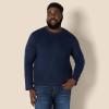 imageAmazon Essentials Mens Relaxed Fit Long Sleeve TShirtNavy