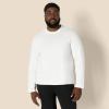 imageAmazon Essentials Mens Relaxed Fit Long Sleeve TShirtWhite