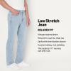 imageAmazon Essentials Mens RelaxedFit JeanIced Light Wash