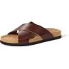 imageAmazon Essentials Mens Crossover SandalsBrown