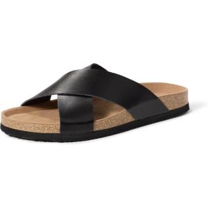 imageAmazon Essentials Mens Crossover SandalsBlack
