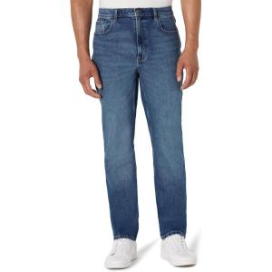 imageAmazon Essentials Mens Low Stretch Slim Straight JeanStone Medium Wash