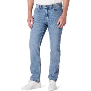 imageAmazon Essentials Mens Low Stretch StraightFit JeanTinted Light Wash