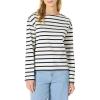 Eggshell White Navy Mariner Stripe Eggshell White Navy Mariner Stripe