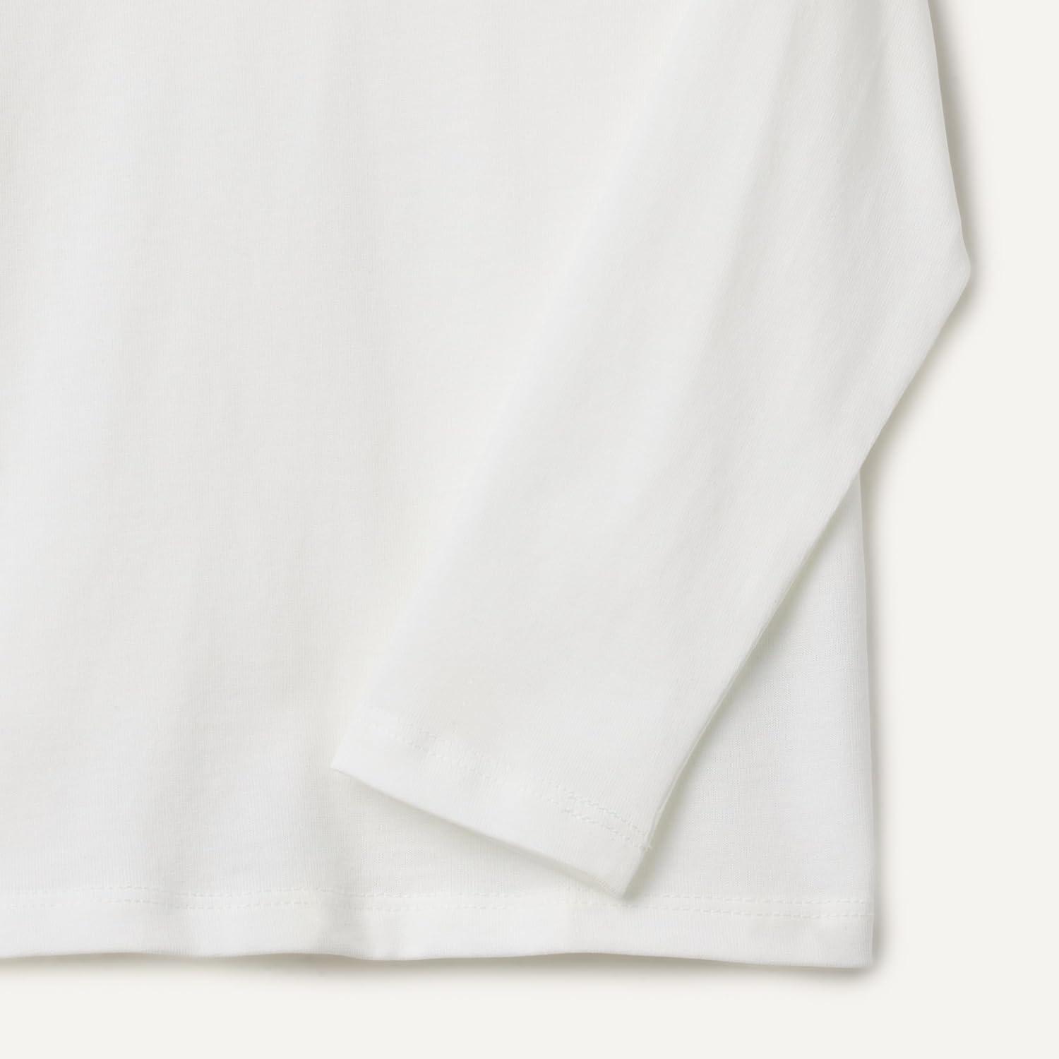 imageAmazon Essentials Girls and Toddlers LongSleeve TShirtsWhite