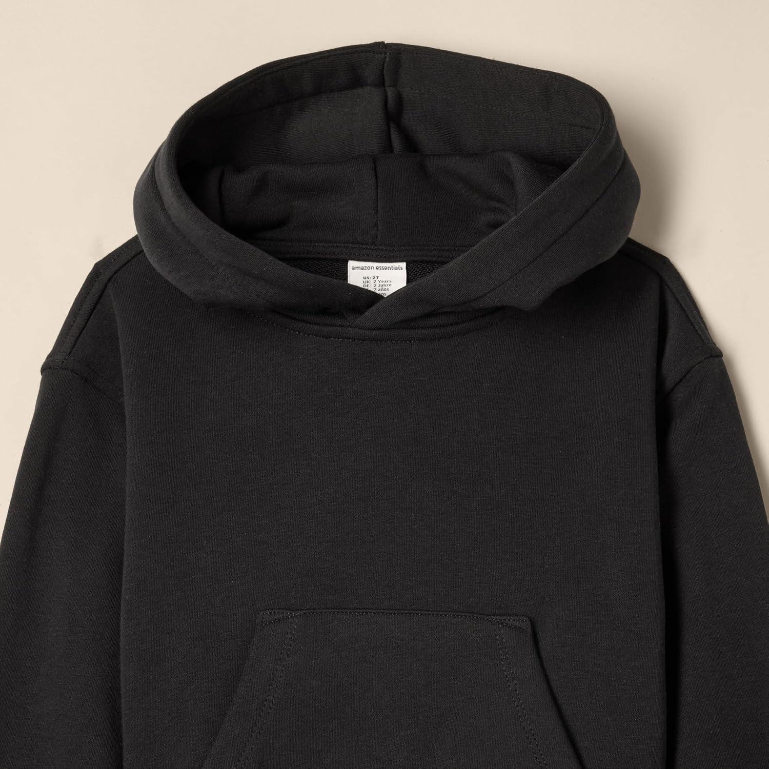 imageAmazon Essentials unisexchild Oversized HoodieBlack