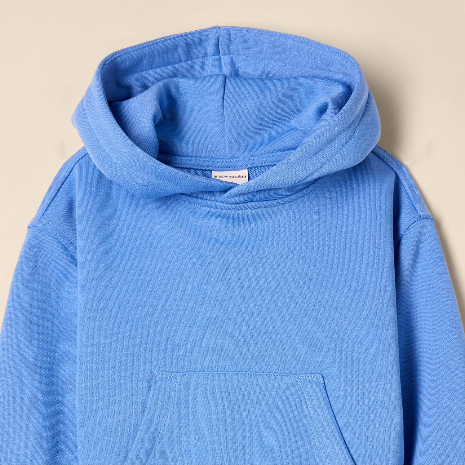 imageAmazon Essentials unisexchild Oversized HoodieBlue