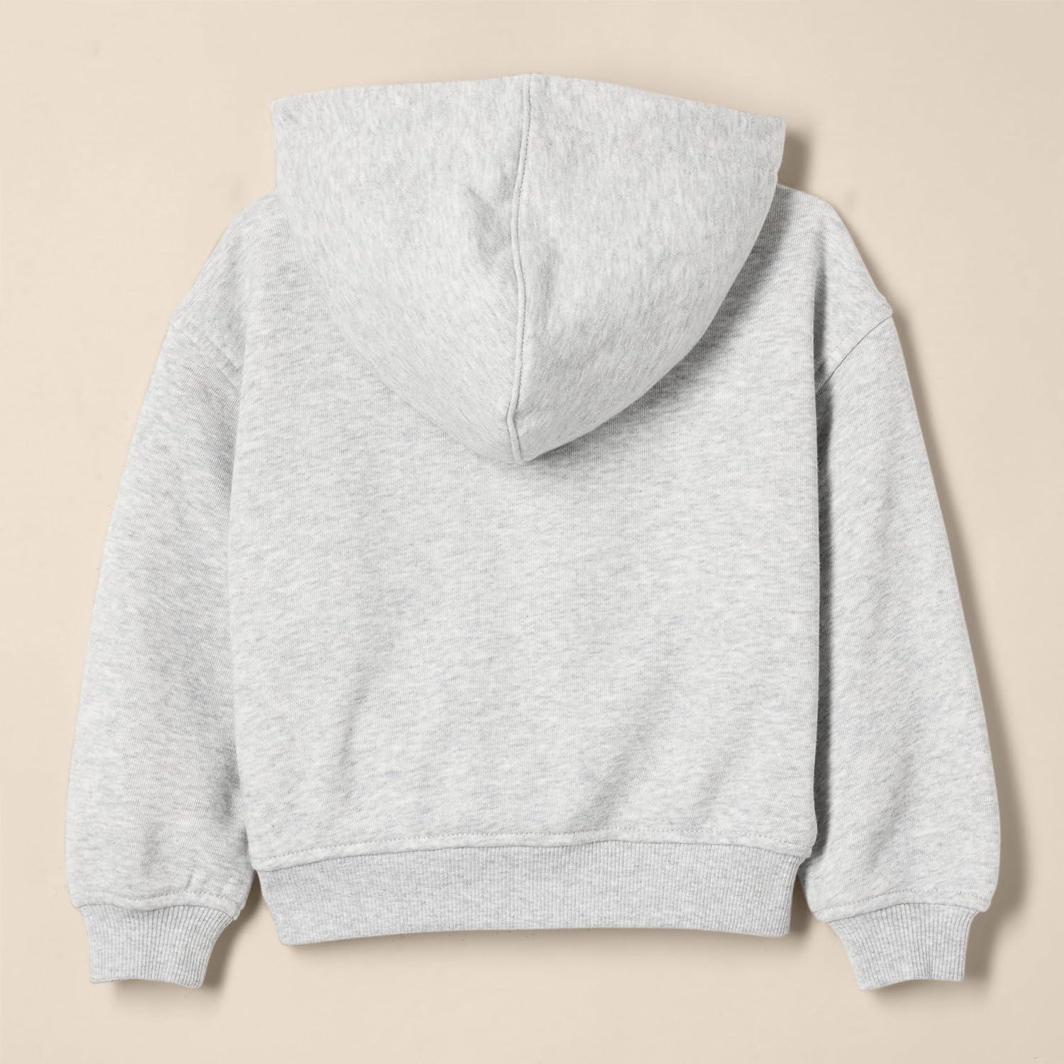 imageAmazon Essentials unisexchild Oversized HoodieLight Grey Heather