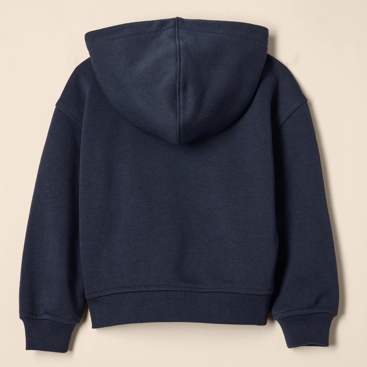 imageAmazon Essentials unisexchild Oversized HoodieNavy