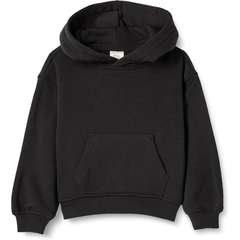 imageAmazon Essentials unisexchild Oversized HoodieBlack