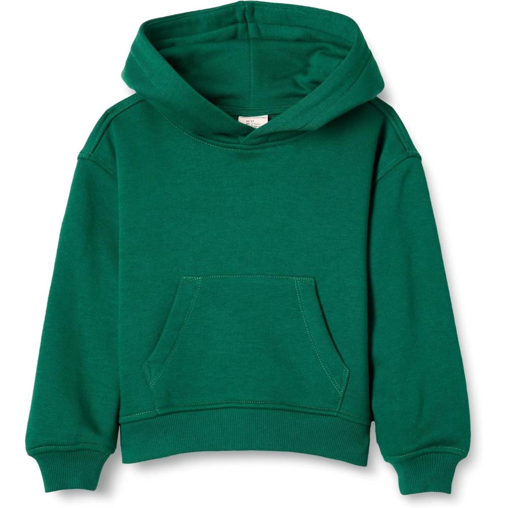 imageAmazon Essentials unisexchild Oversized HoodieDark Green
