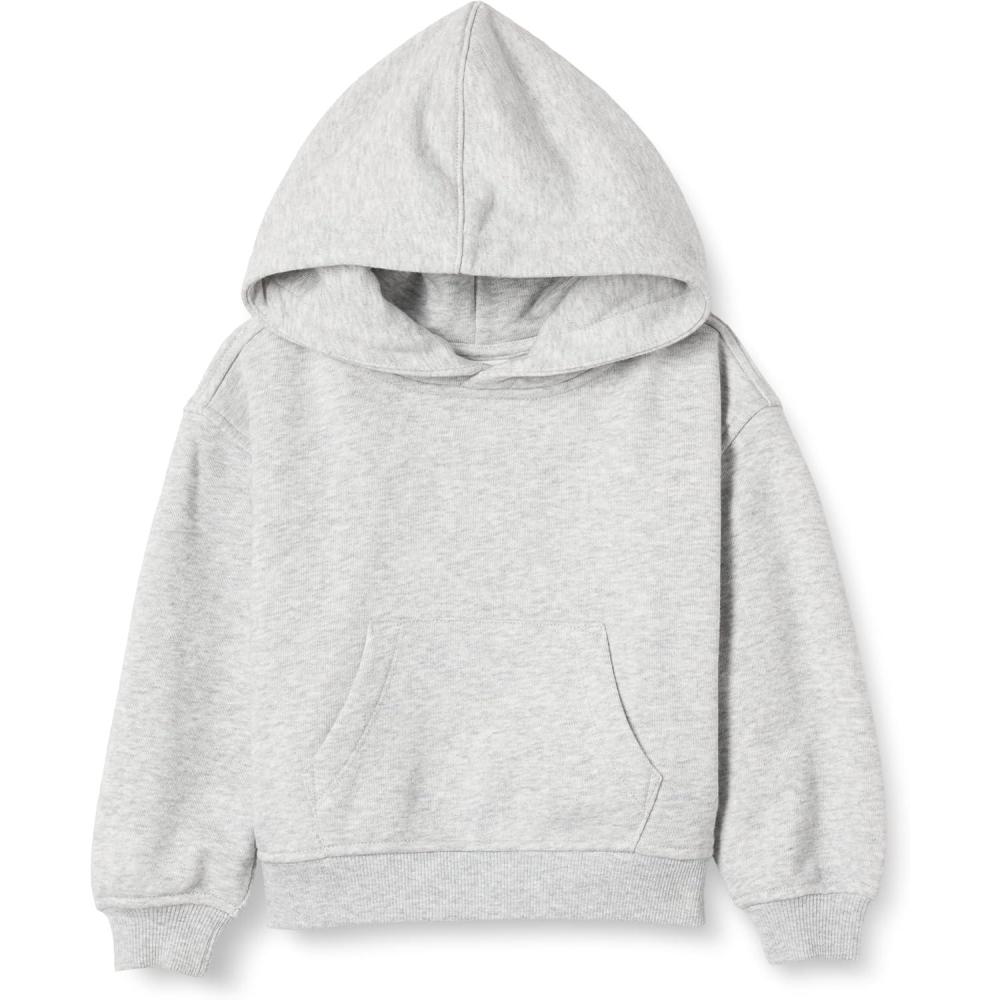 imageAmazon Essentials unisexchild Oversized HoodieLight Grey Heather