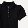 imageAmazon Essentials Girls and Toddlers Uniform Pique Polo ShirtBlack