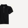 imageAmazon Essentials Girls and Toddlers Uniform Pique Polo ShirtBlack