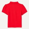 imageAmazon Essentials Girls and Toddlers Uniform Pique Polo ShirtBright Poppy Red
