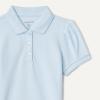 imageAmazon Essentials Girls and Toddlers Uniform Pique Polo ShirtLight Blue