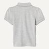 imageAmazon Essentials Girls and Toddlers Uniform Pique Polo ShirtLight Grey Heather