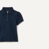 imageAmazon Essentials Girls and Toddlers Uniform Pique Polo ShirtNavy