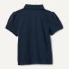 imageAmazon Essentials Girls and Toddlers Uniform Pique Polo ShirtNavy