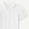 imageAmazon Essentials Girls and Toddlers Uniform Pique Polo ShirtWhite