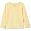 imageAmazon Essentials Girls and Toddlers LongSleeve TShirtsPastel Yellow