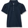 imageAmazon Essentials Girls and Toddlers Uniform Pique Polo ShirtNavy