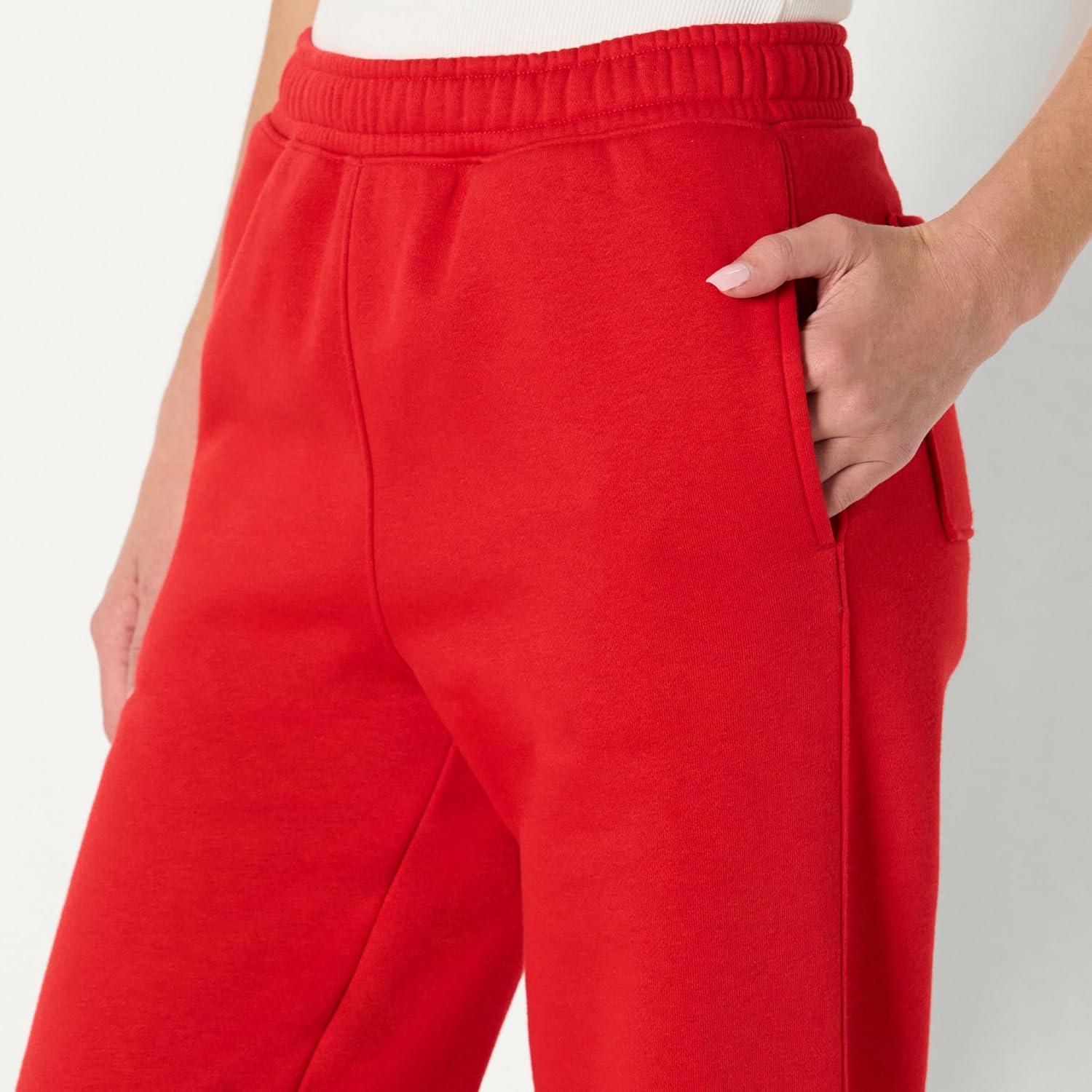 imageAmazon Essentials x Sofia Grainge Womens HighRise RelaxedFit JoggerRed