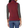 imageAmazon Essentials Womens ClassicFit Sleeveless Polar Soft Fleece Vest Available in Plus SizeBurgundyNavy
