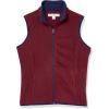 imageAmazon Essentials Womens ClassicFit Sleeveless Polar Soft Fleece Vest Available in Plus SizeBurgundyNavy