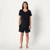 imageAmazon Essentials Womens Soft Modal Nursing Maternity Sleepwear Pajama SetBlack