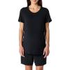 imageAmazon Essentials Womens Soft Modal Nursing Maternity Sleepwear Pajama SetBlack