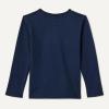 imageAmazon Essentials Boys LongSleeve TShirtsNavy