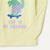 imageAmazon Essentials Boys LongSleeve TShirtsPastel Green Pixel Dino