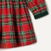 imageAmazon Essentials x Sofia Grainge Toddlers and Baby Girls Long Sleeve Flannel DressCherry Red Festive Plaid