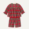 imageAmazon Essentials x Sofia Grainge Toddlers and Baby Girls Long Sleeve Flannel SetCherry Red Festive Plaid