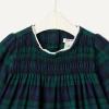 imageAmazon Essentials x Sofia Grainge Toddlers and Baby Girls Long Sleeve Flannel SetDark Emerald Green Deep Blue Plaid