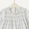 imageAmazon Essentials x Sofia Grainge Toddlers and Baby Girls Long Sleeve Flannel SetIvory Light Blue Simple Plaid
