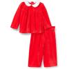 imageAmazon Essentials x Sofia Grainge Toddlers and Baby Girls Corduroy Velour SetRed