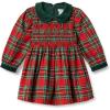 imageAmazon Essentials x Sofia Grainge Toddlers and Baby Girls Long Sleeve Flannel DressCherry Red Festive Plaid