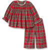 imageAmazon Essentials x Sofia Grainge Toddlers and Baby Girls Long Sleeve Flannel SetCherry Red Festive Plaid