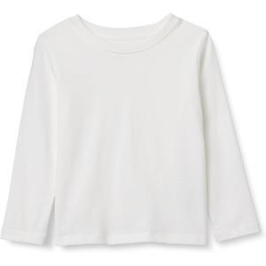 imageAmazon Essentials Boys LongSleeve TShirtsWhite