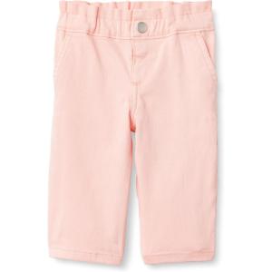 imageAmazon Essentials x Sofia Grainge Toddler Girls Straight Leg Jean with RuffleLight Pink