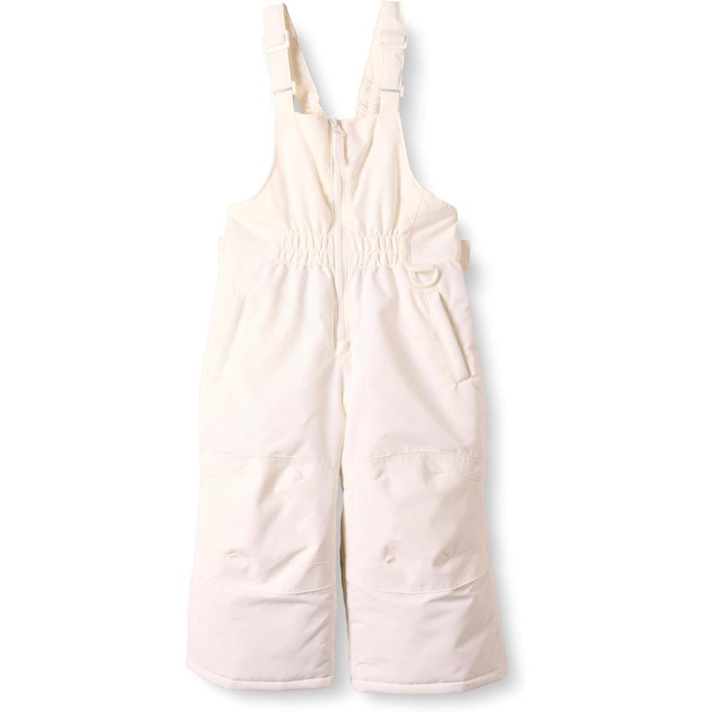 imageAmazon Essentials Girls and Toddlers WaterResistant Ski ampamp Snow Bib OverallIvory