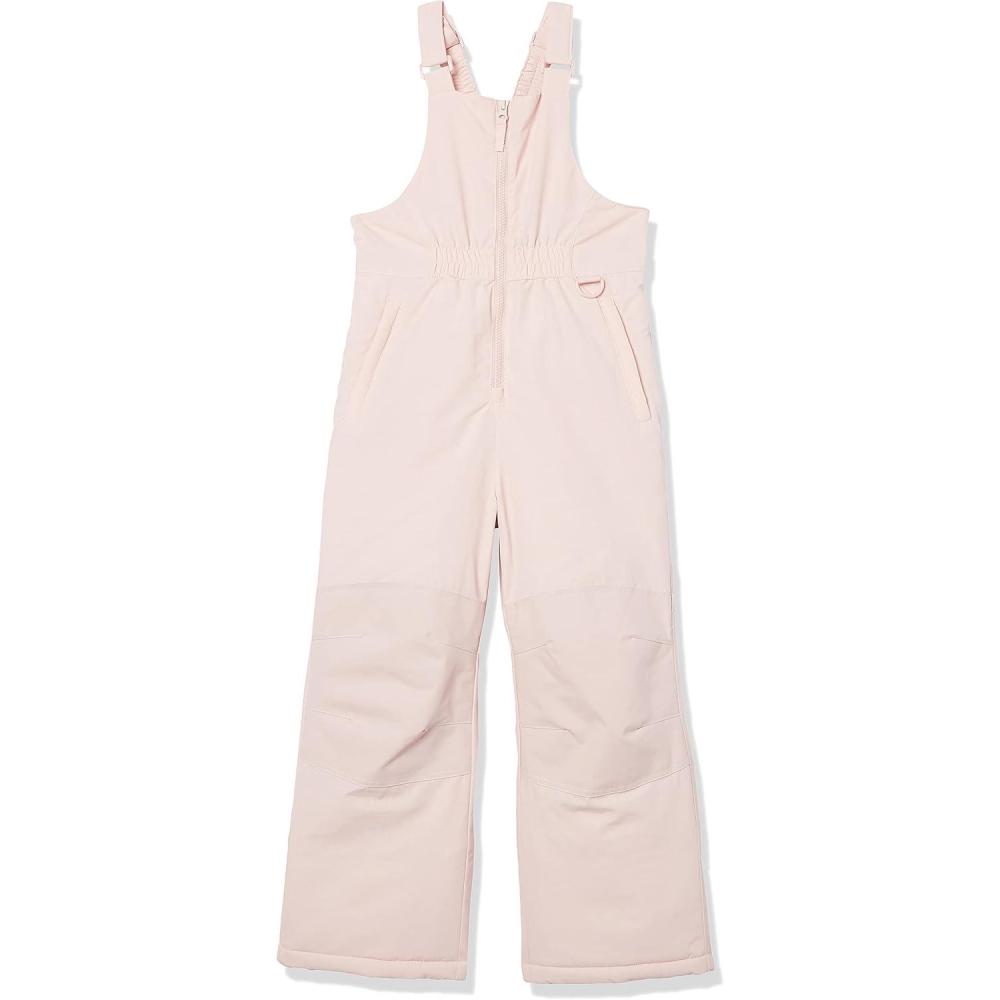 imageAmazon Essentials Girls and Toddlers WaterResistant Ski ampamp Snow Bib OverallLight Mauve