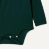 imageAmazon Essentials x Sofia Grainge Unisex Babies Long Sleeve Crew Neck Bodysuit Pack of 3Dark GreenSheepStripe