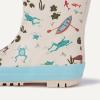 imageAmazon Essentials x Sofia Grainge Unisex Toddlers Waterproof Rubber Rain BootsLight Tan Frogs